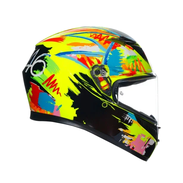 Capacete AGV K3 Rossi Winter Test 2019 - Spinelli Motos Boutique